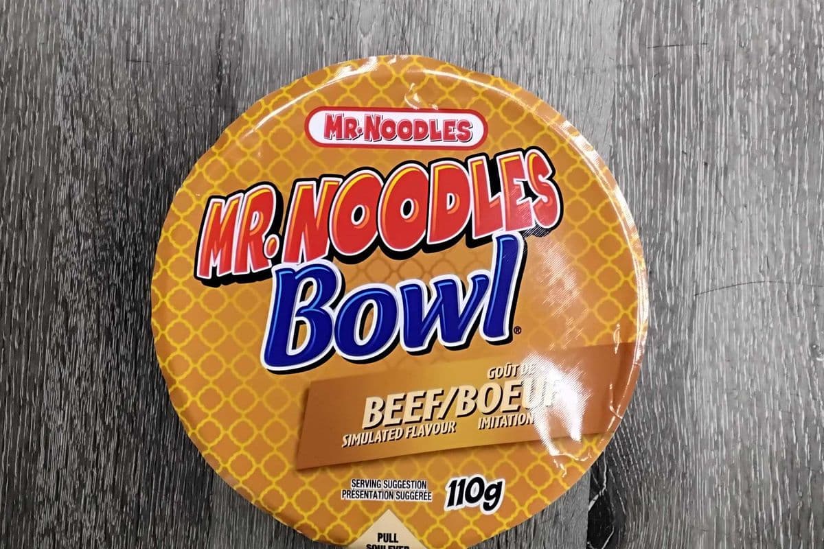Mr. Noodle bowl beef (110g)