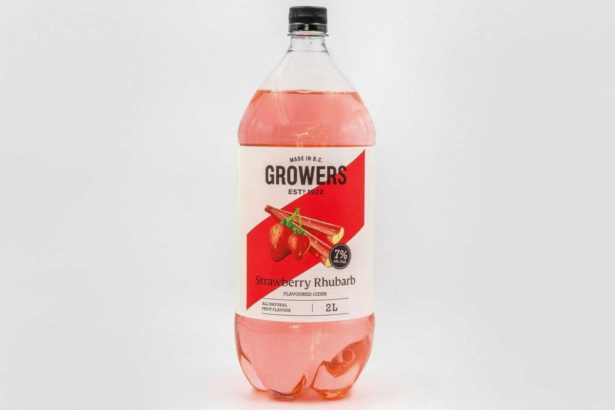 Growers Strawberry Rhubarb Cider (1 x 2L)