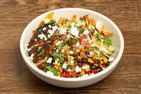 Southwest Blackened Chicken Rice Bowl