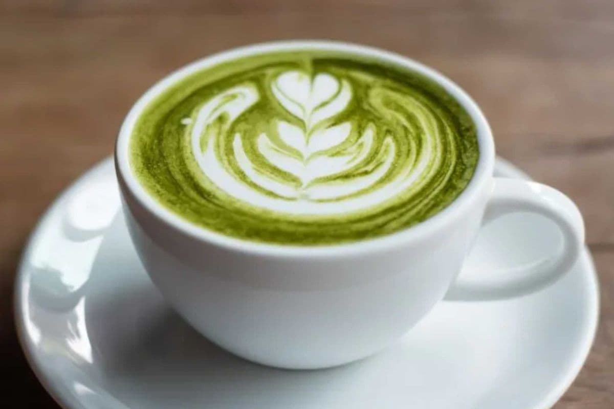 Strawberry Matcha Latte