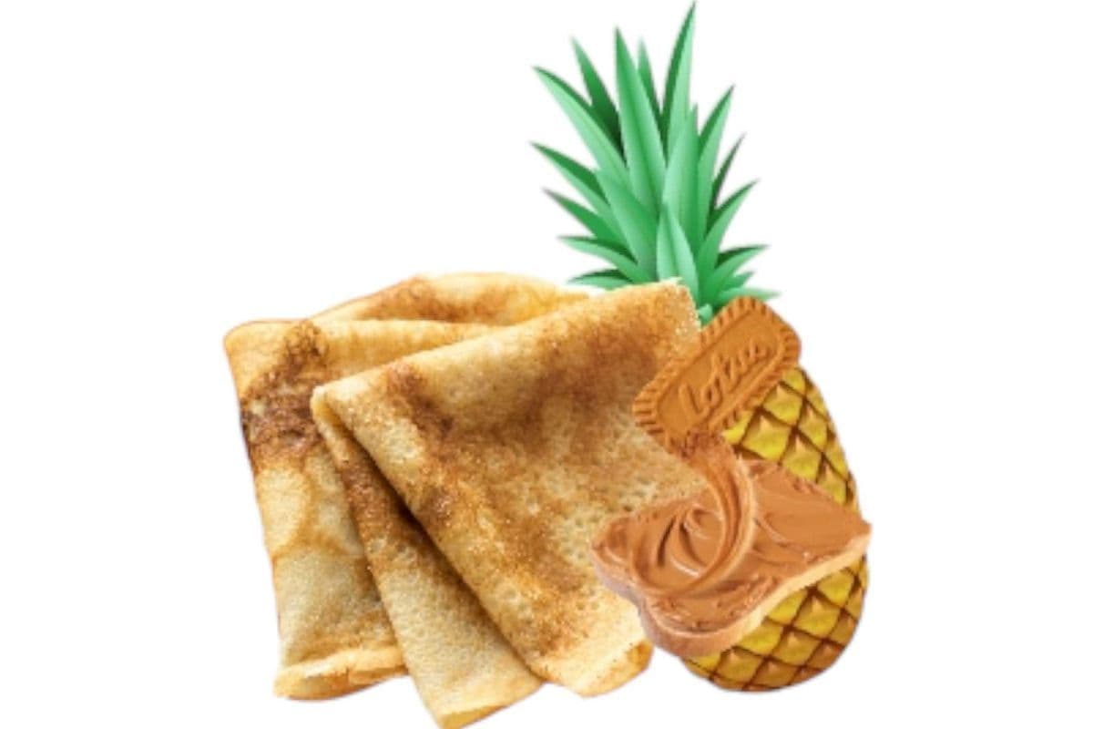 Pineapple-Lotus Crêpe