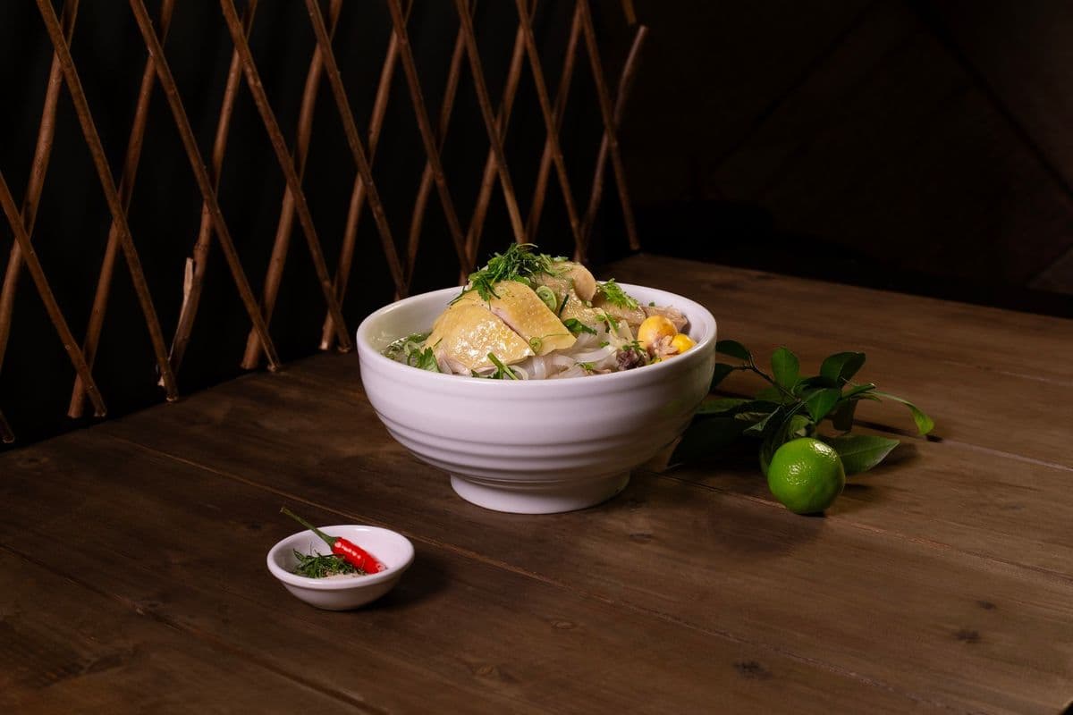 Free-Run Bone-In Chicken Pho - Pho Ga Chay Bo (Ga Chat)