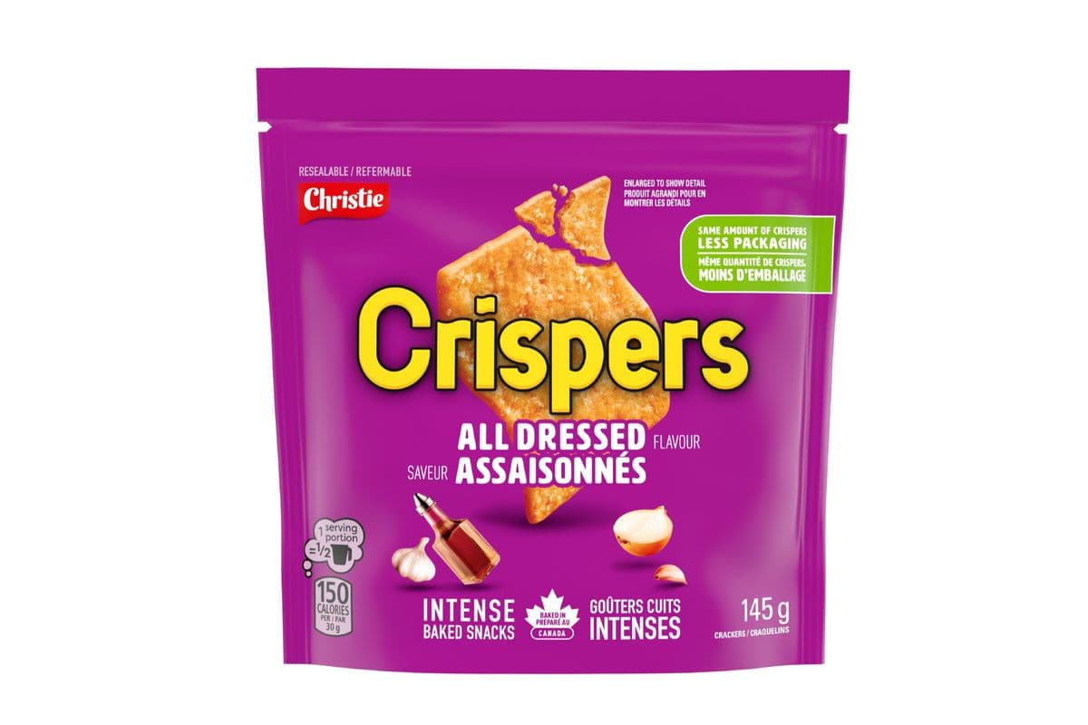 Crispers assaisonees (145g) 77820 / Crispers All Dressed (145g) 77820