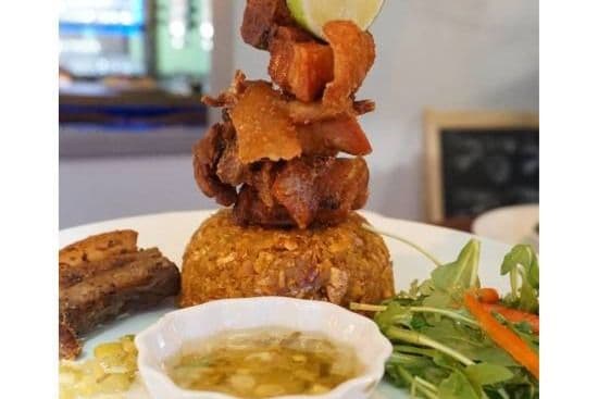 Mofongo de Chicharron