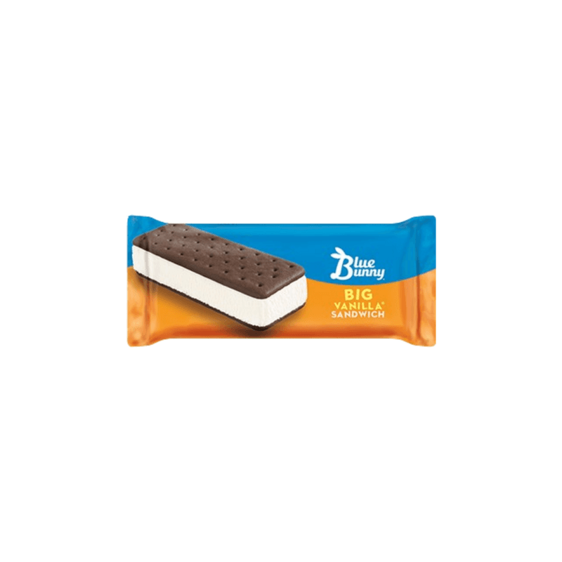 Big Vanilla Sandwich Blue Bunny - USA  (177ml)