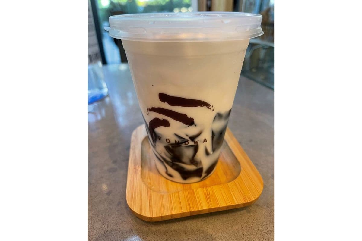 Grass Jelly Milk