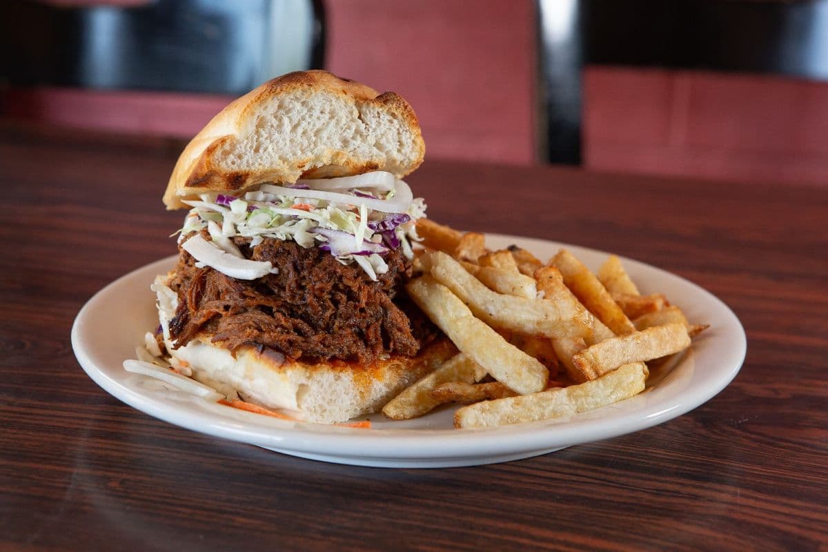 Pulled-Pork Sandwich