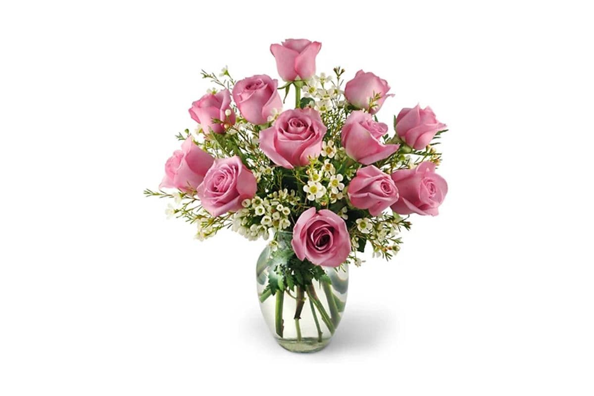 Dozen Lavender Roses