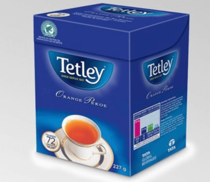Tetly Orange Pekoe Tea (72 Bags)