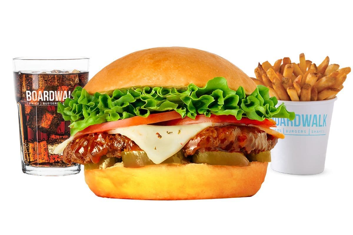 Sweet & Spicy Beef Burger Combo