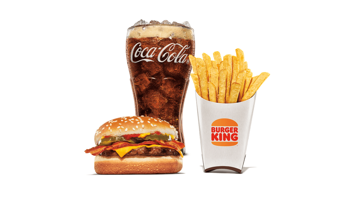 Bacon Cheeseburger Large Combo