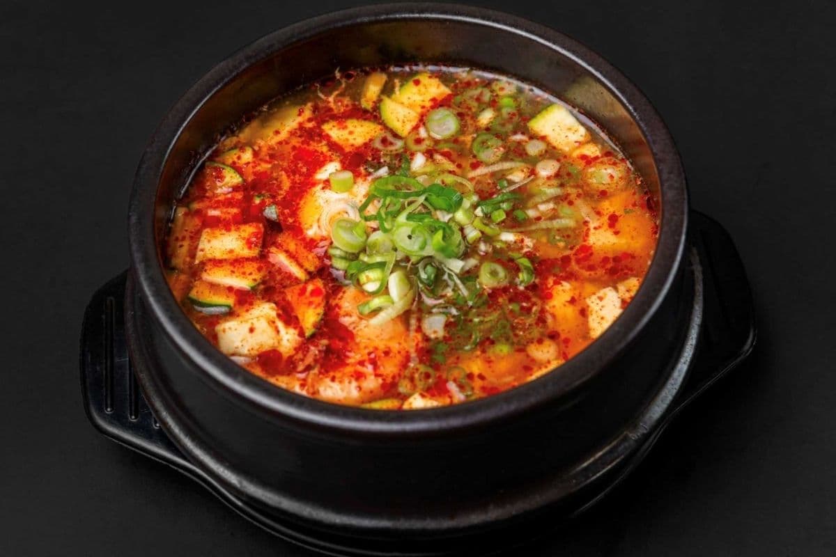 Ragout de Soondubu - Fruits de mer ou boeuf ou kimchi/ seafood or beef