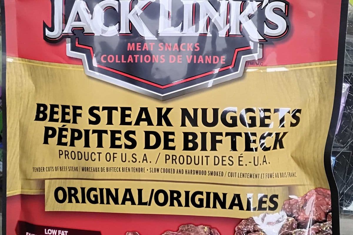 JACK LINK'S BEEF STEAK NUGGETS