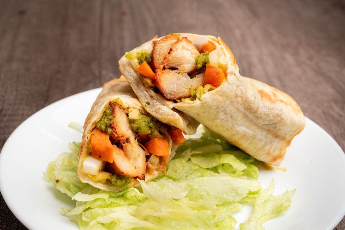 Chicken Tikka Roll Box
