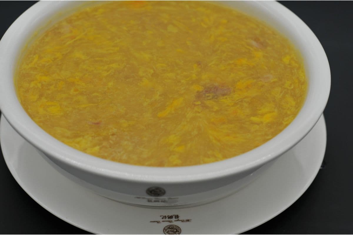 G7. Minced Chicken with Corn Thick Soup