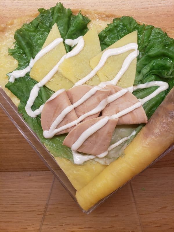 Ham and Cheese Crepe