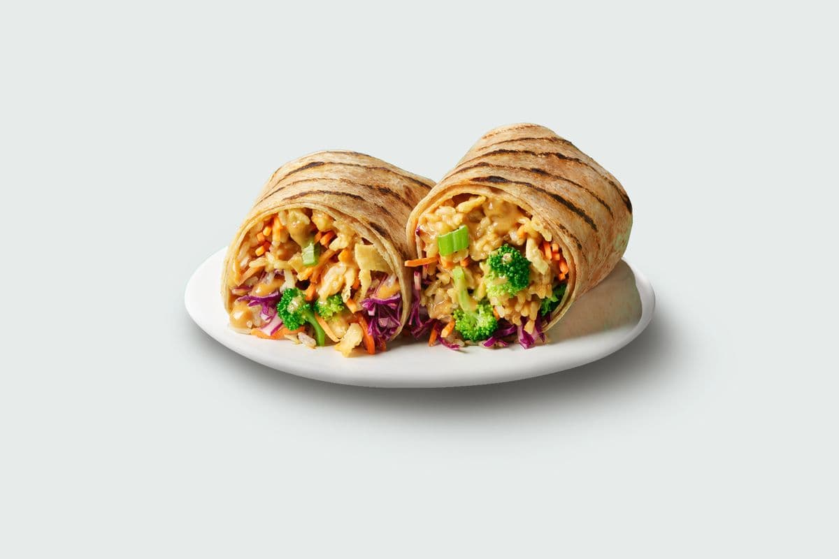 Buddha Satay Burrito