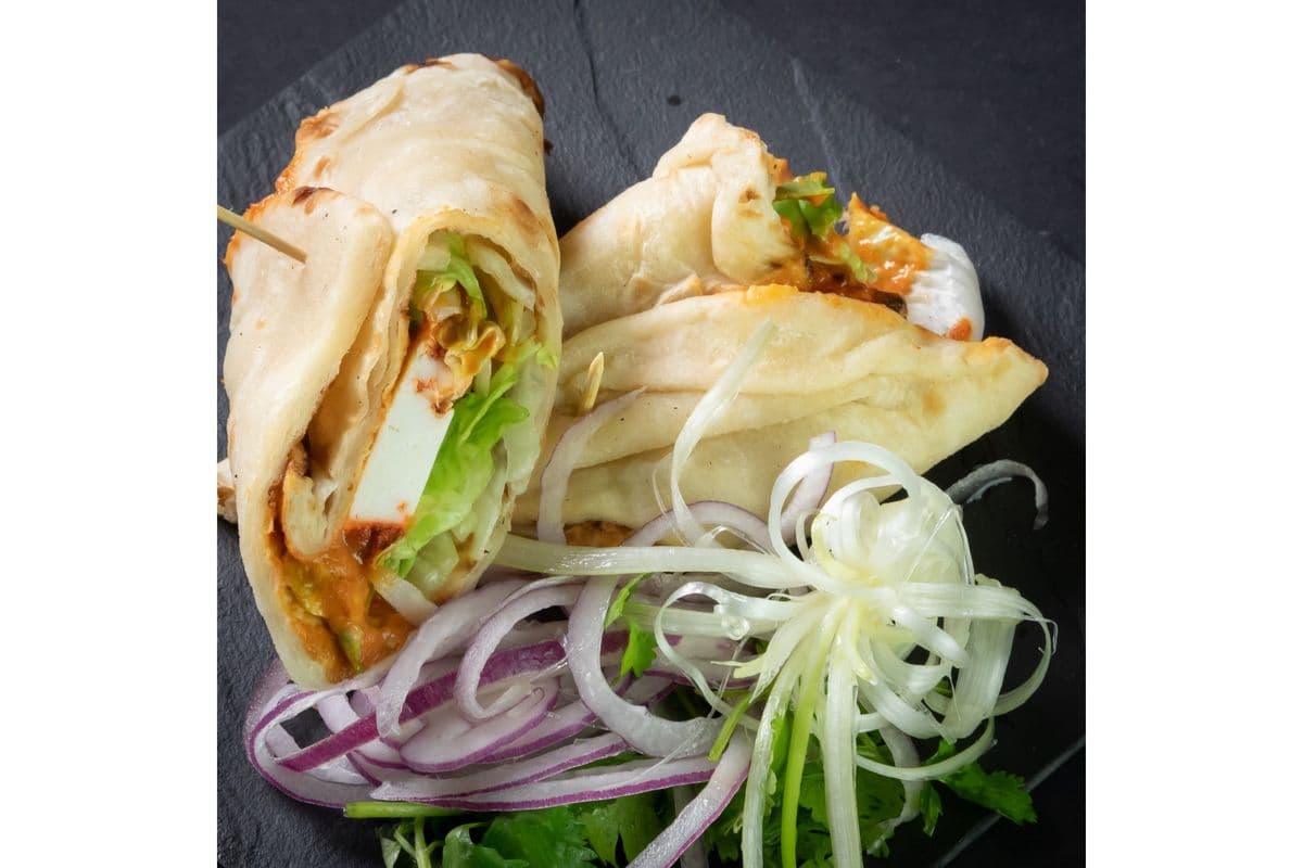 Shahi Paneer Wrap and Pop