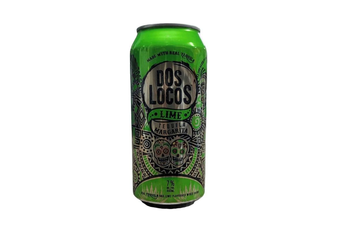 Dos Locos Lime (1 x 440ml Can)