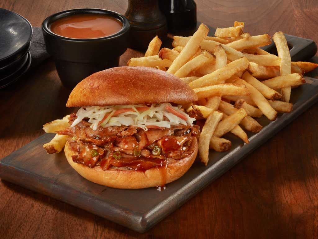 Smoky BBQ Rib Sandwich