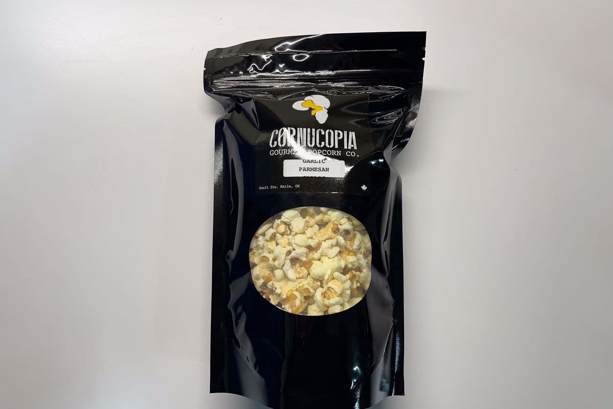 Garlic Parmesan Popcorn