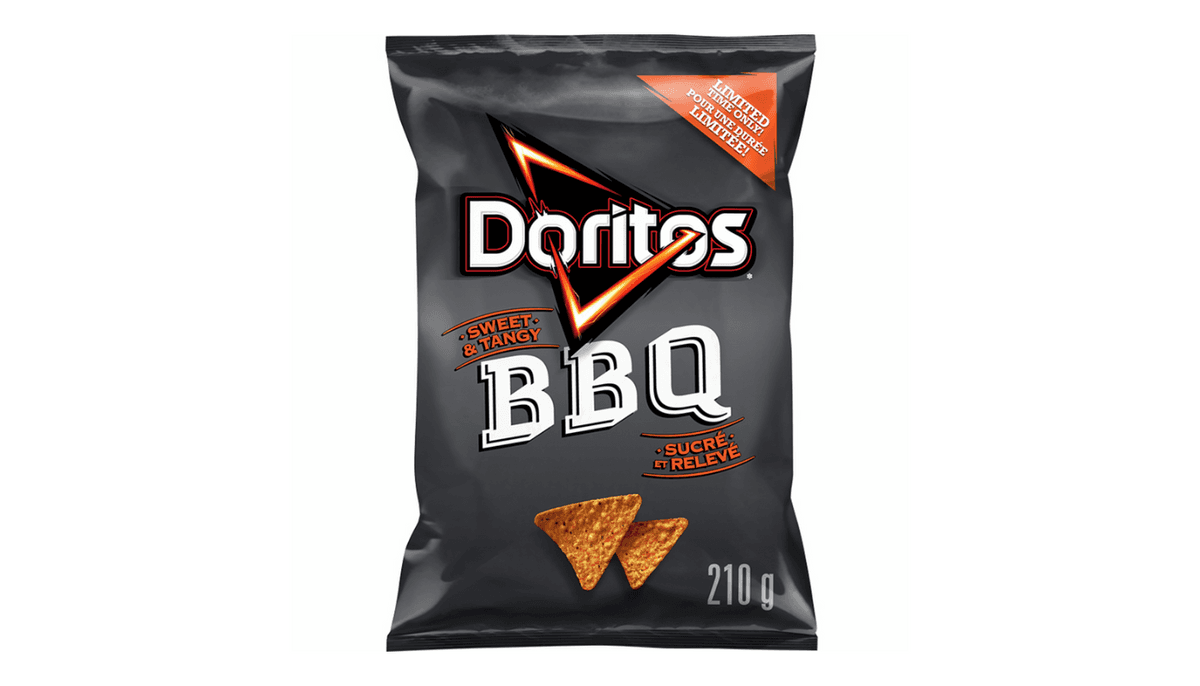 Doritos -  BBQ Sucré et Relevé /Sweet & Tangy BBQ 210g