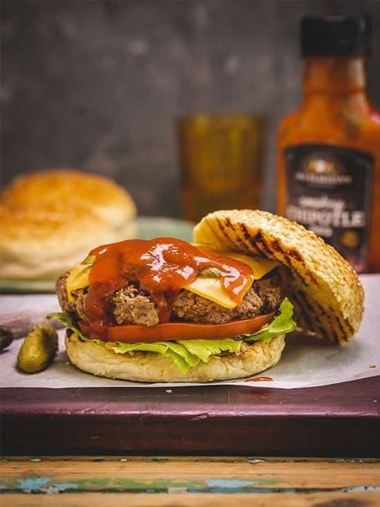 Chipotle Fiesta Bliss Burger