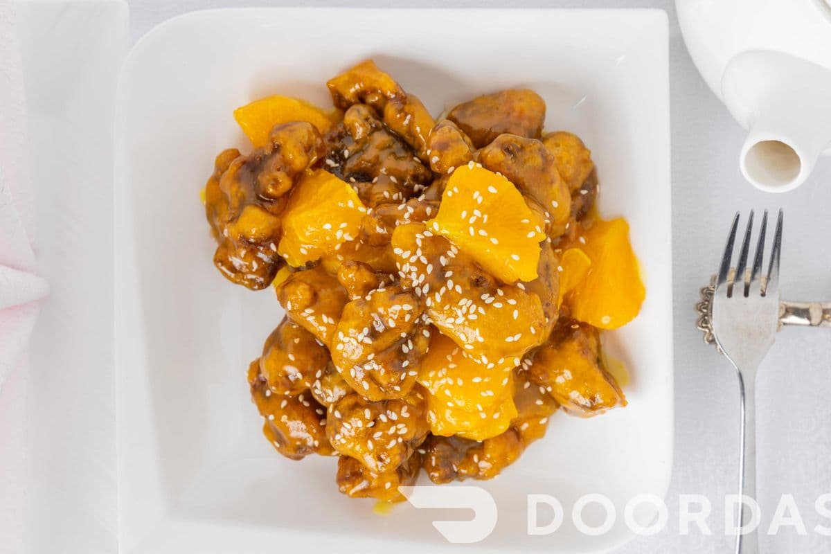 P07. Orange Beef with Sesame Seeds