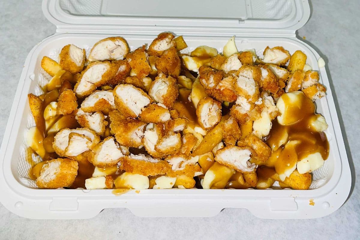 Breaded Chicken Breast Poutine