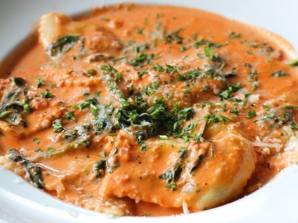 Delivery Spinach & Ricotta Ravioli