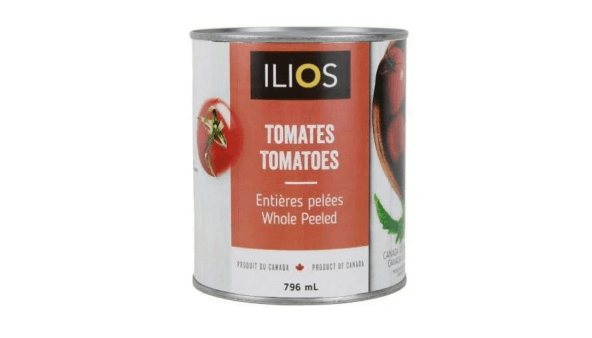 ILIOS - TOMATES PELÉES ENTIÈRES / Whole Peeled Tomatoes 796mL