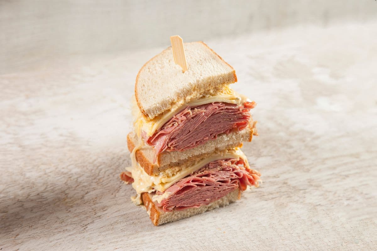 Mothers Hot Reuben Sandwich