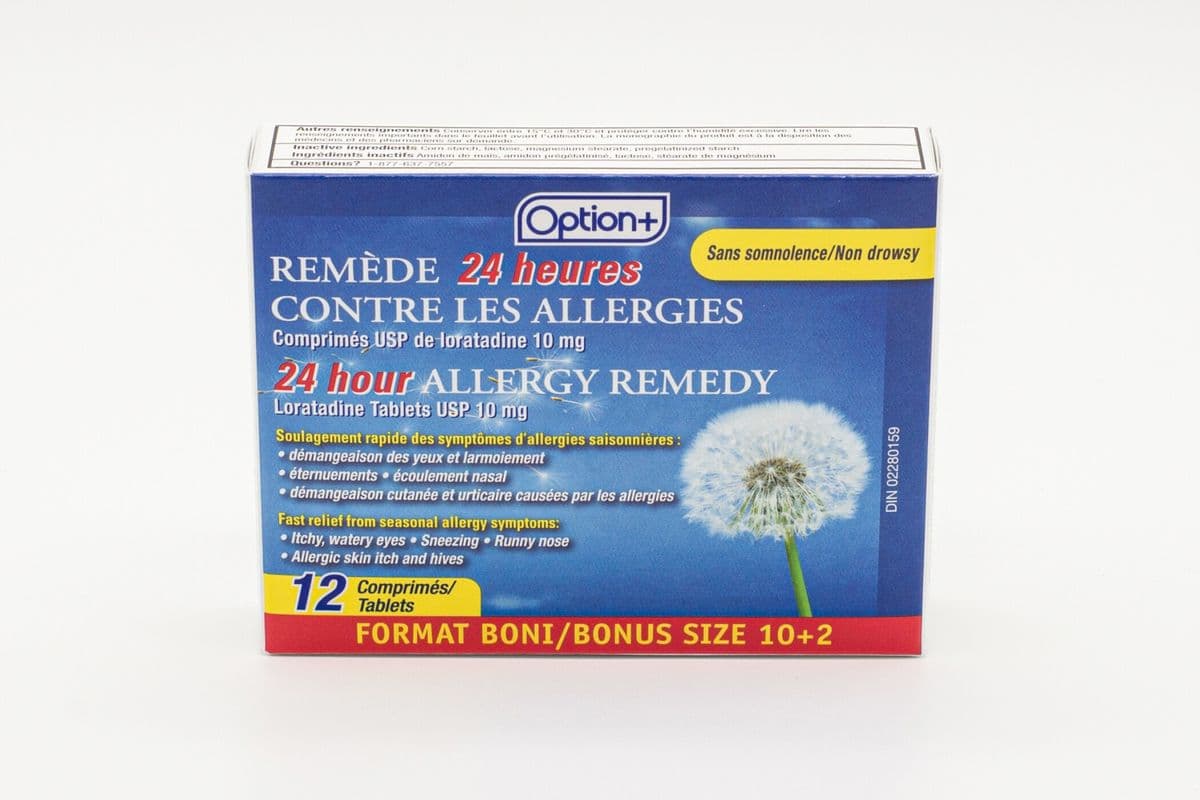 Option+ Allergy Tablets (10 mg) (10+2 Tablets)
