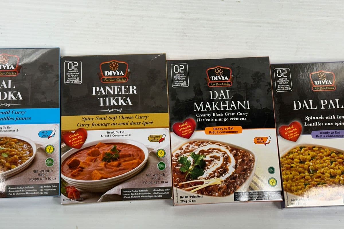 Divya Microwavable Dinner's-Out of stock (215 - 285g)