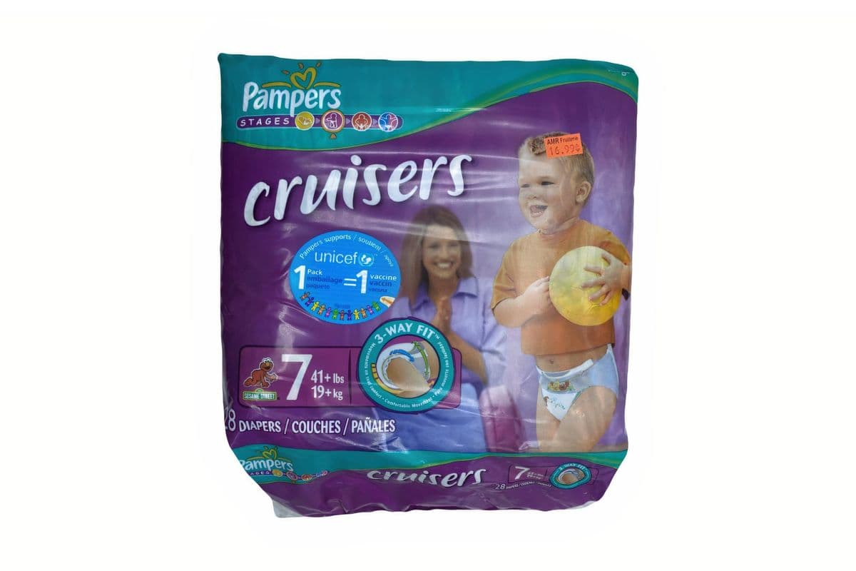 Pampers Cruises couches / Diapers (28 couches)