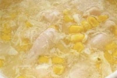 C02. Minced Chicken with Sweet Corn Thick Soup 鸡蓉玉米羹