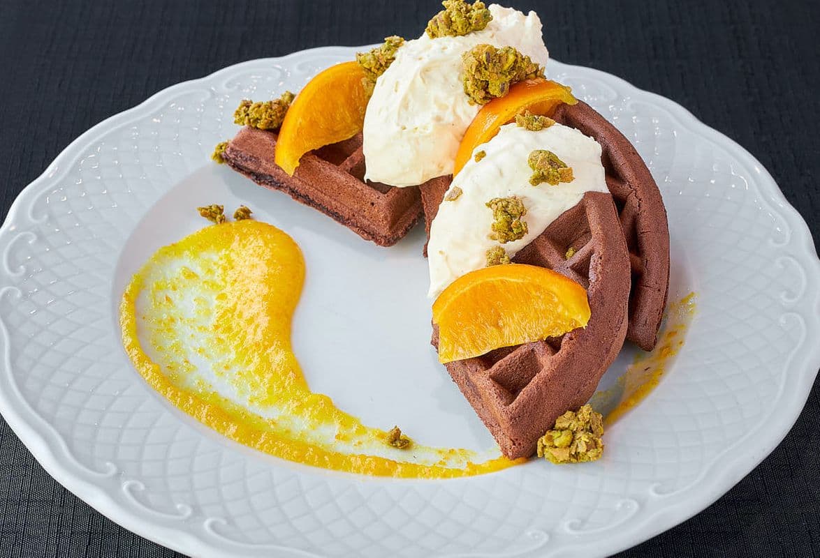 Gaufre au chocolat / Chocolate Waffle