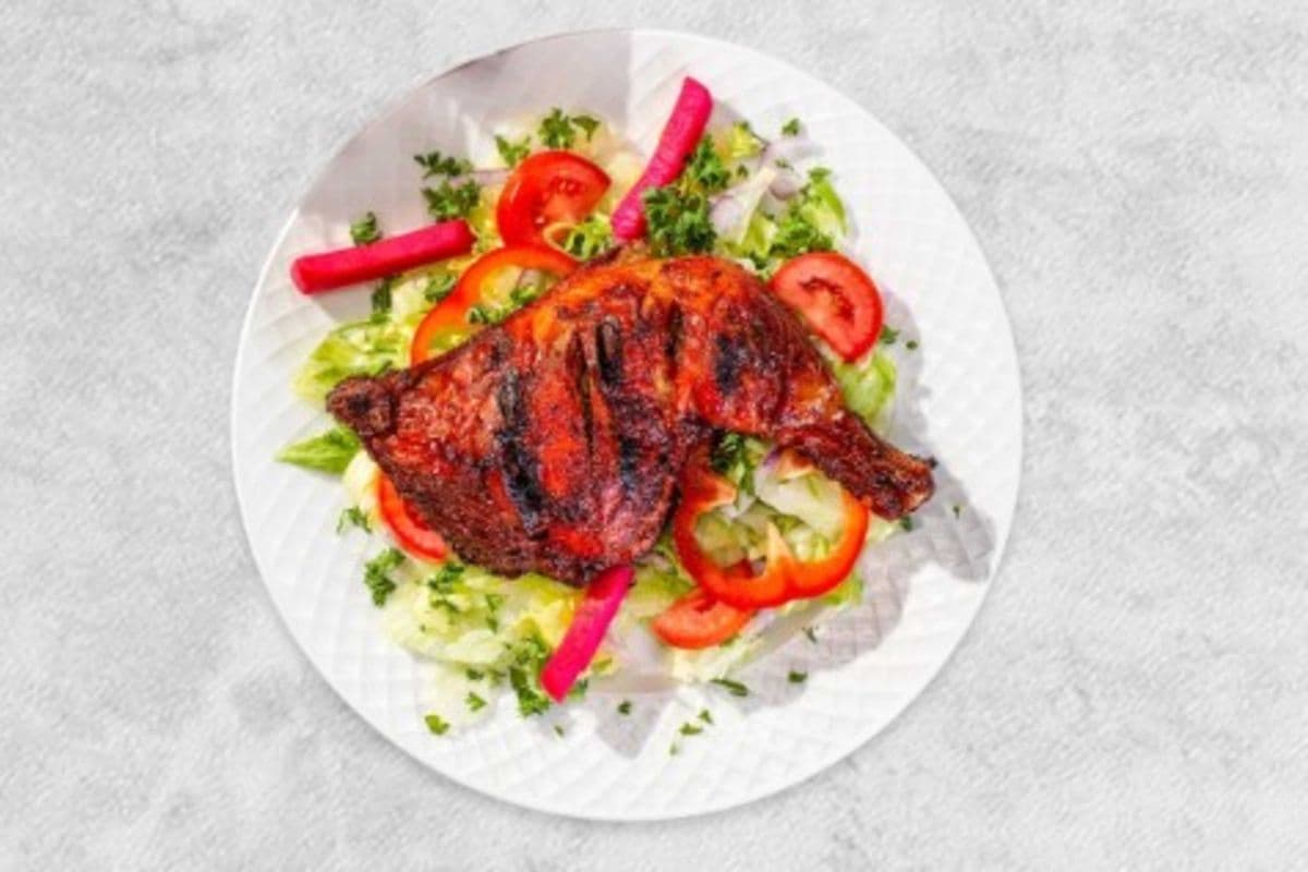 Chicken Tandoori Over Salad
