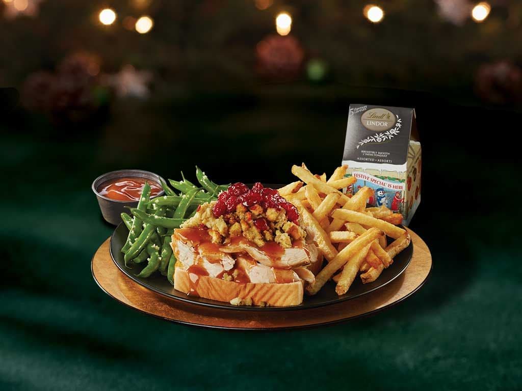 Festive Hot Chicken Sandwich