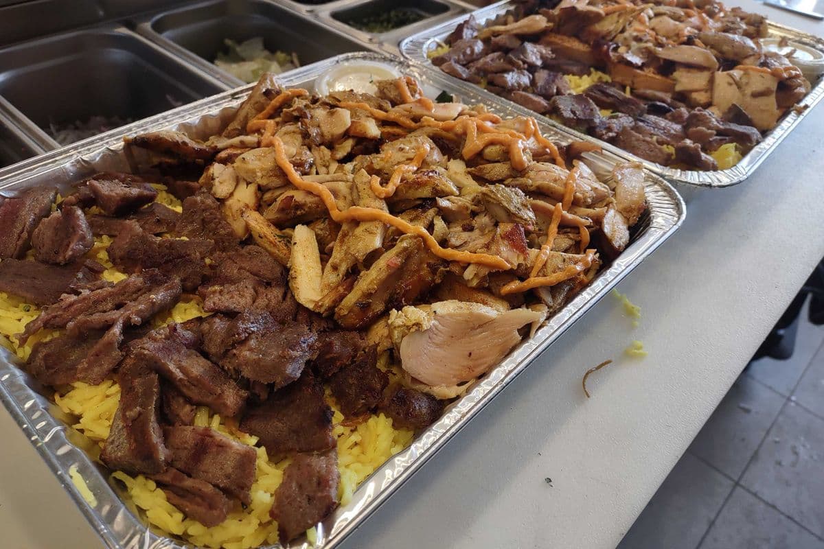 Plat Familial Shawara poulet 4 personnes / Sahwarma Family Dish 4 people