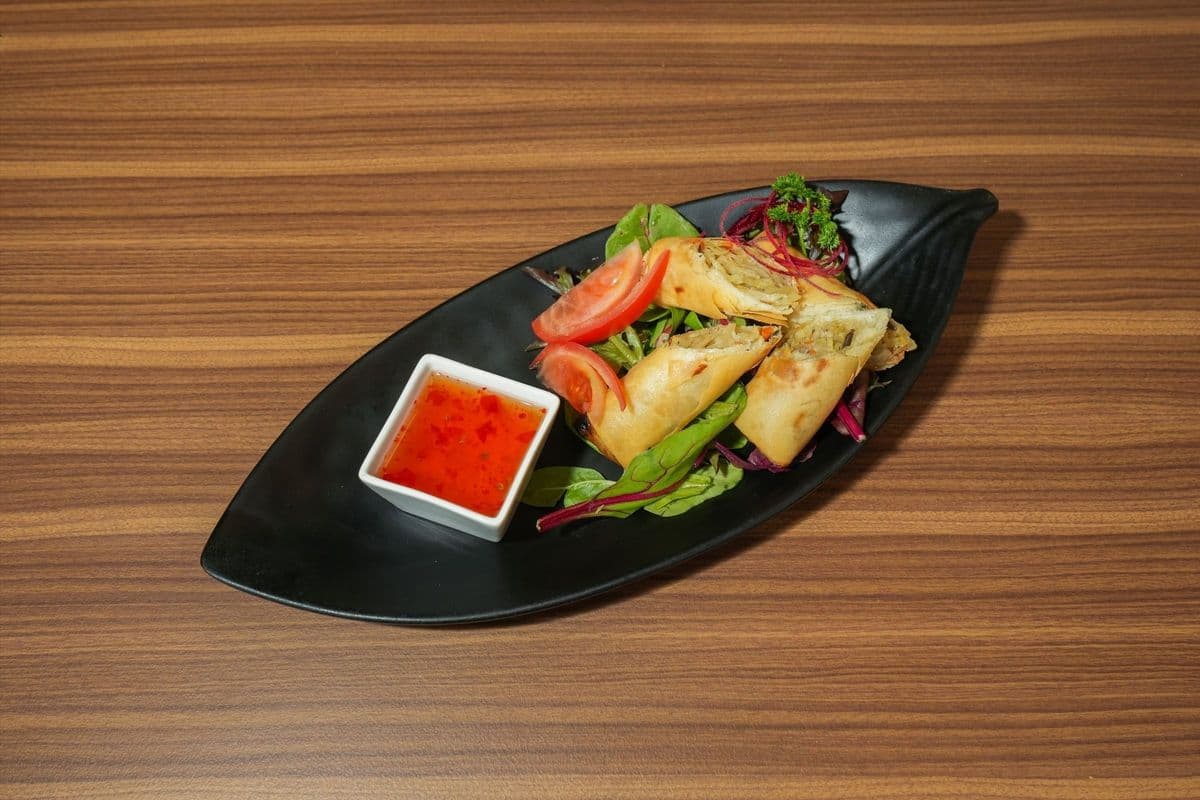 Vegetarian Spring Rolls - Pho Pia Phak (2 pcs)