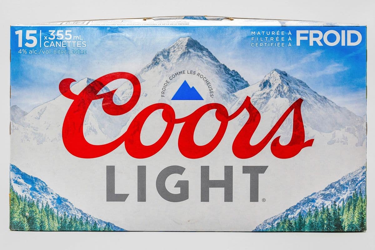 Coors Light (15 Cans) (15 x 355 ml Cans)