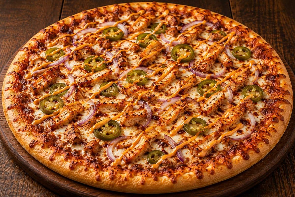 CHIPOTLE CHICKEN PIZZA