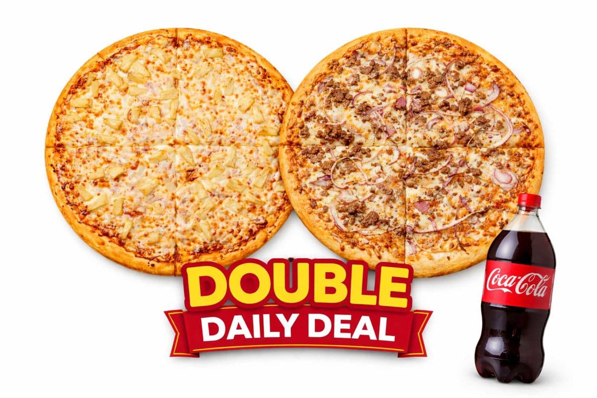 C. 12" Pizzas (Double Daily)