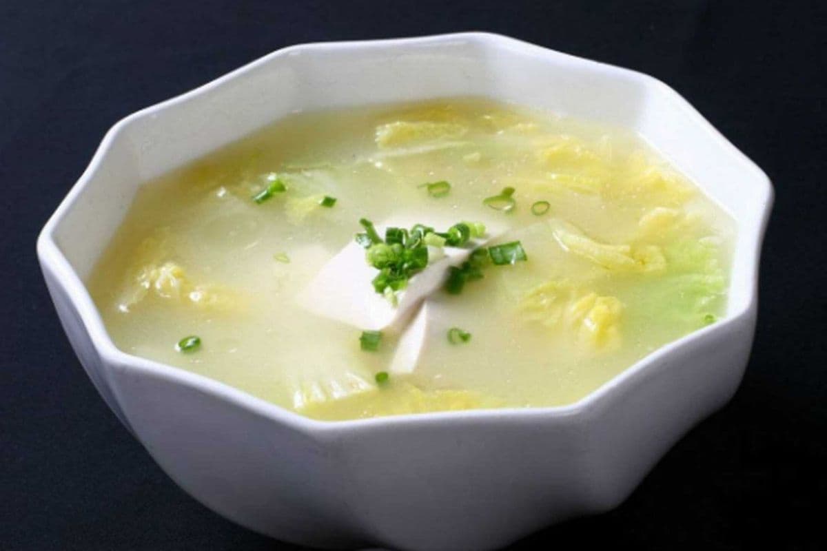 Soupe aux légumes et tofu(s) / Vegetable Tofu Soup