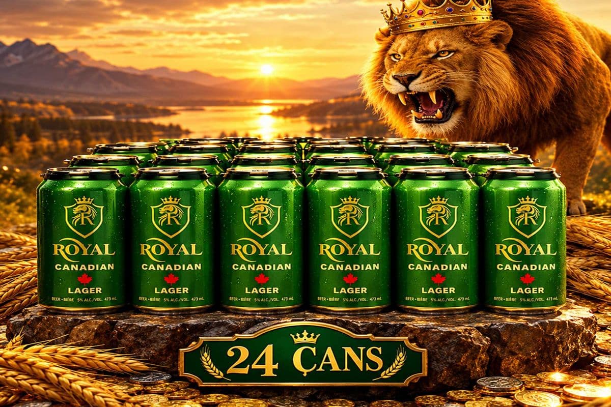 ROYAL CANADIAN LAGER (24 x 355ML)