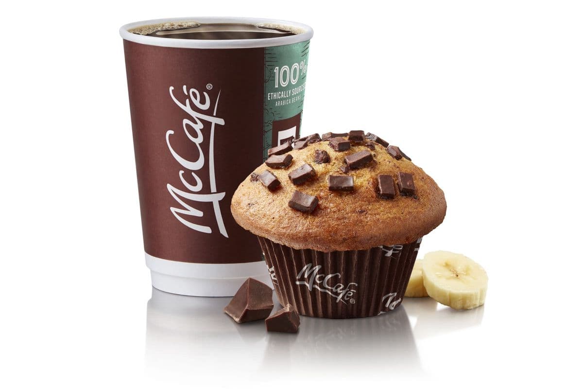 Banana Chocolate Chunk Muffin Pairing [430.0 Cals]