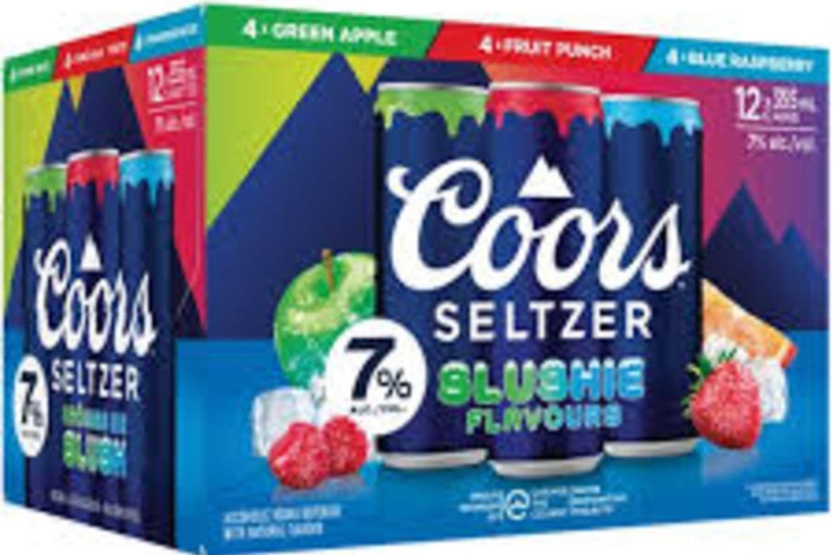 136774. Coors Seltzer Slushie 7% (1 x 12pc)