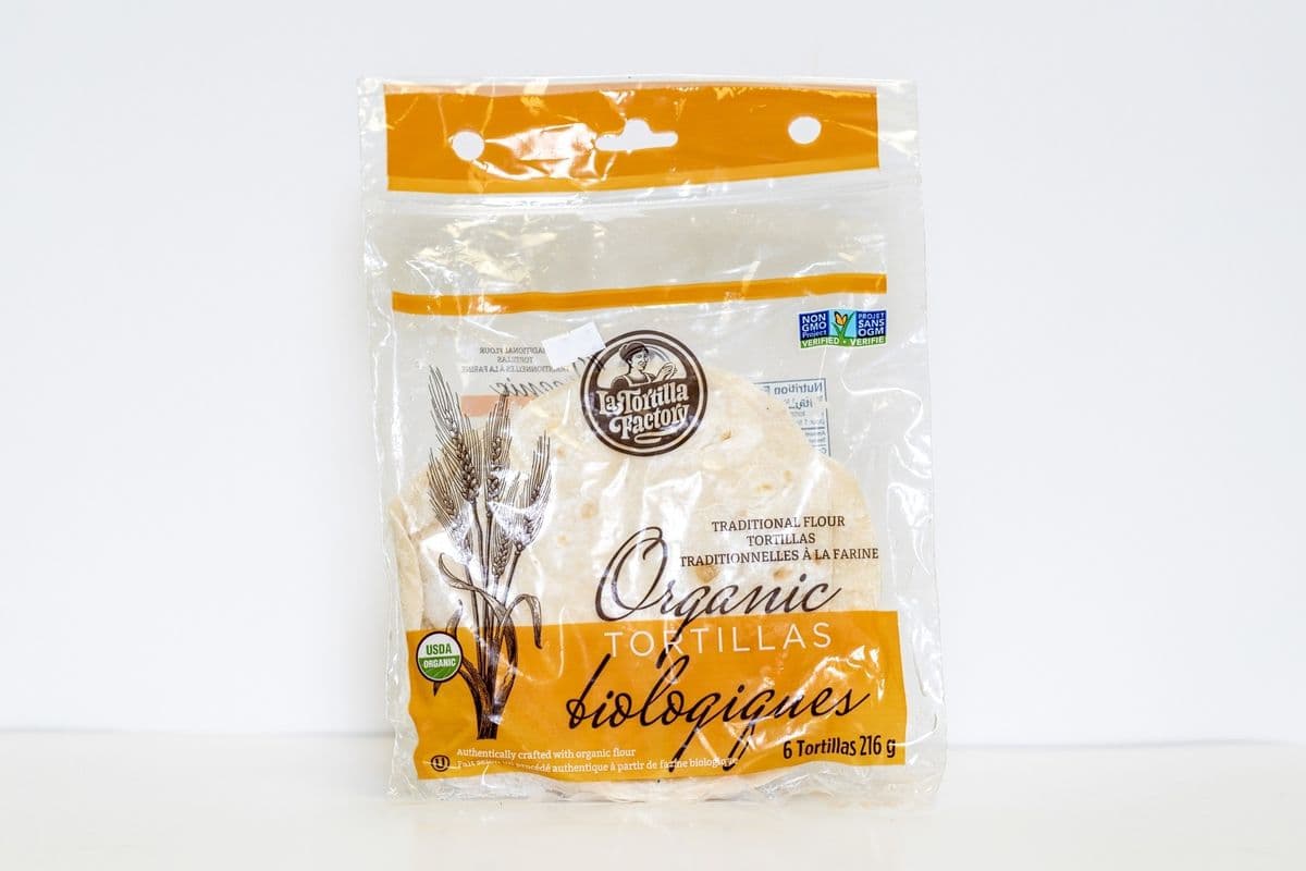 Organic Traditional Flour Tortillas (6 pcs)