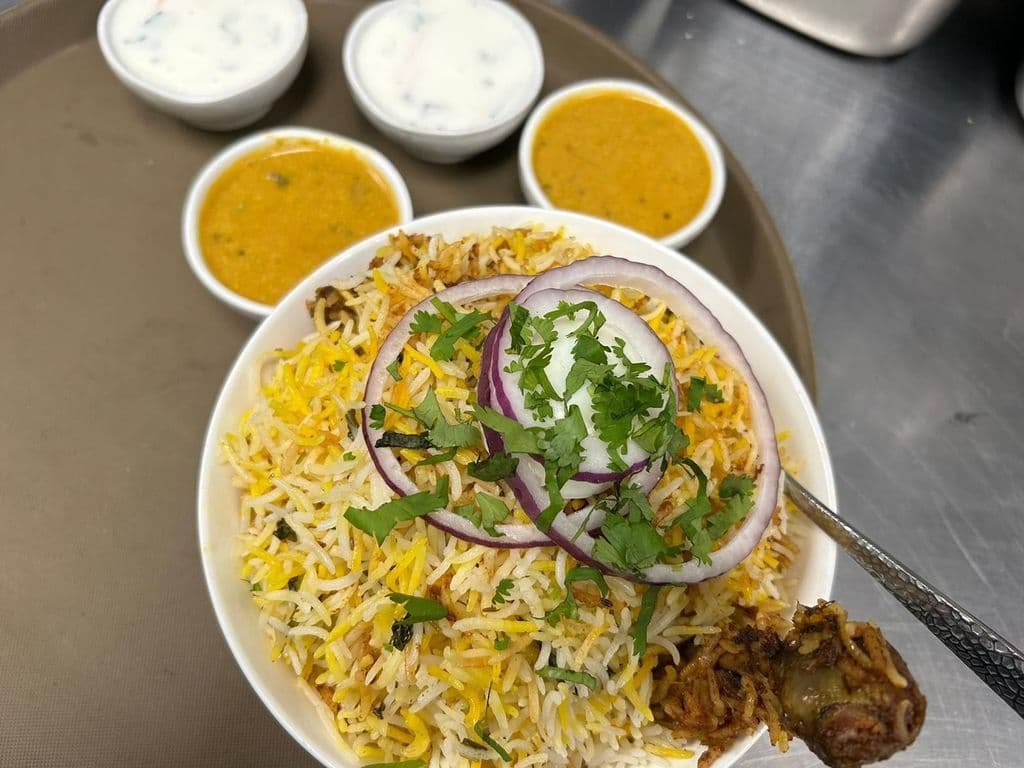 Hyderabad Chicken Dum Biryani